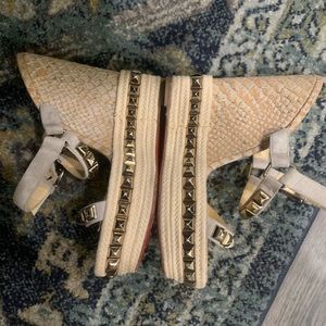Christian Louboutin Espadrille wedges